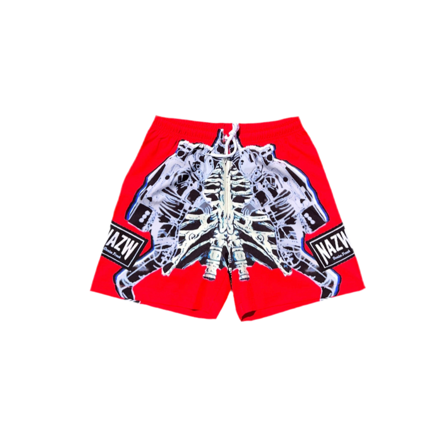 Red Astro Shorts