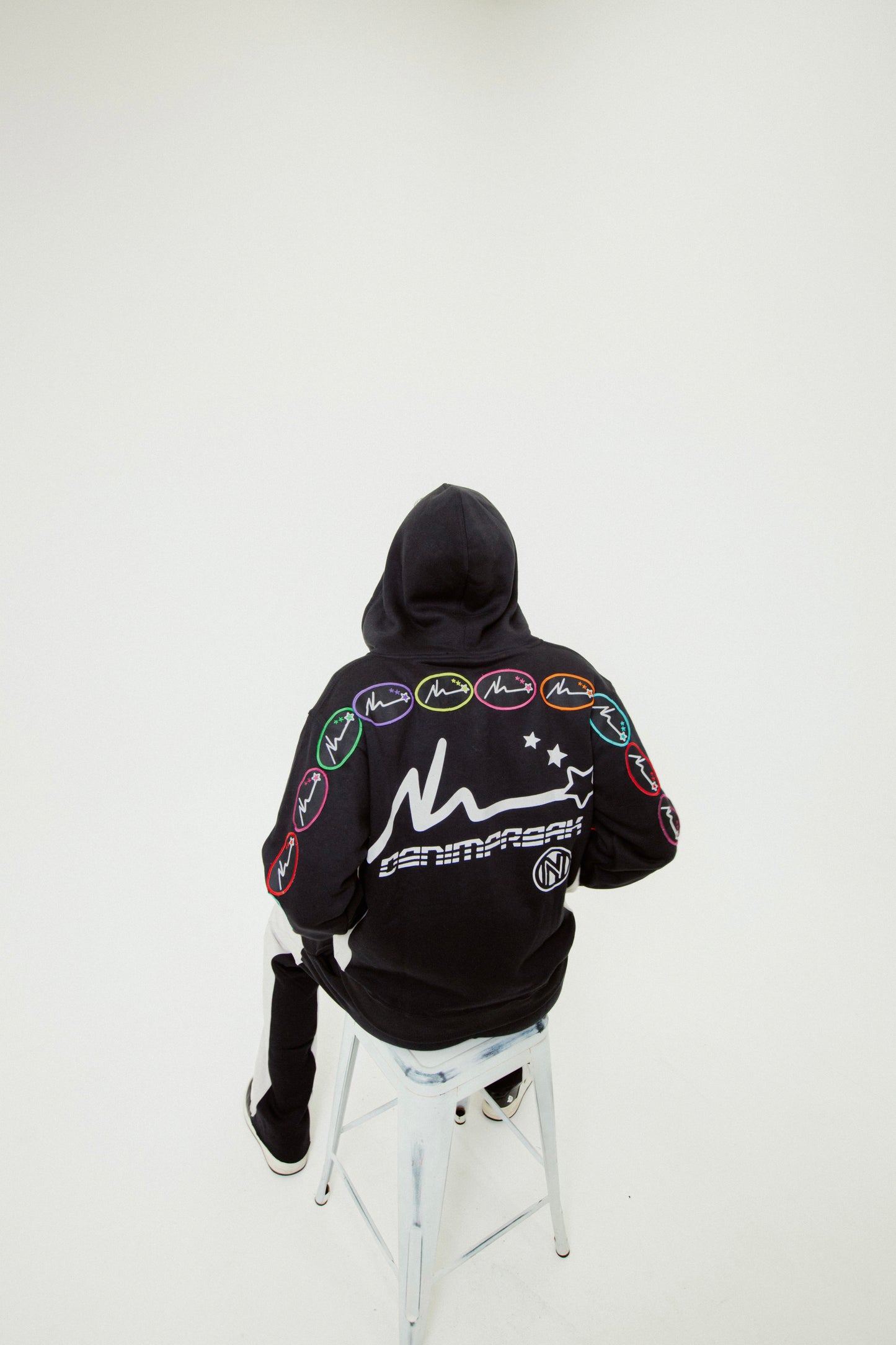 RACER PATCHWORK HOODIE