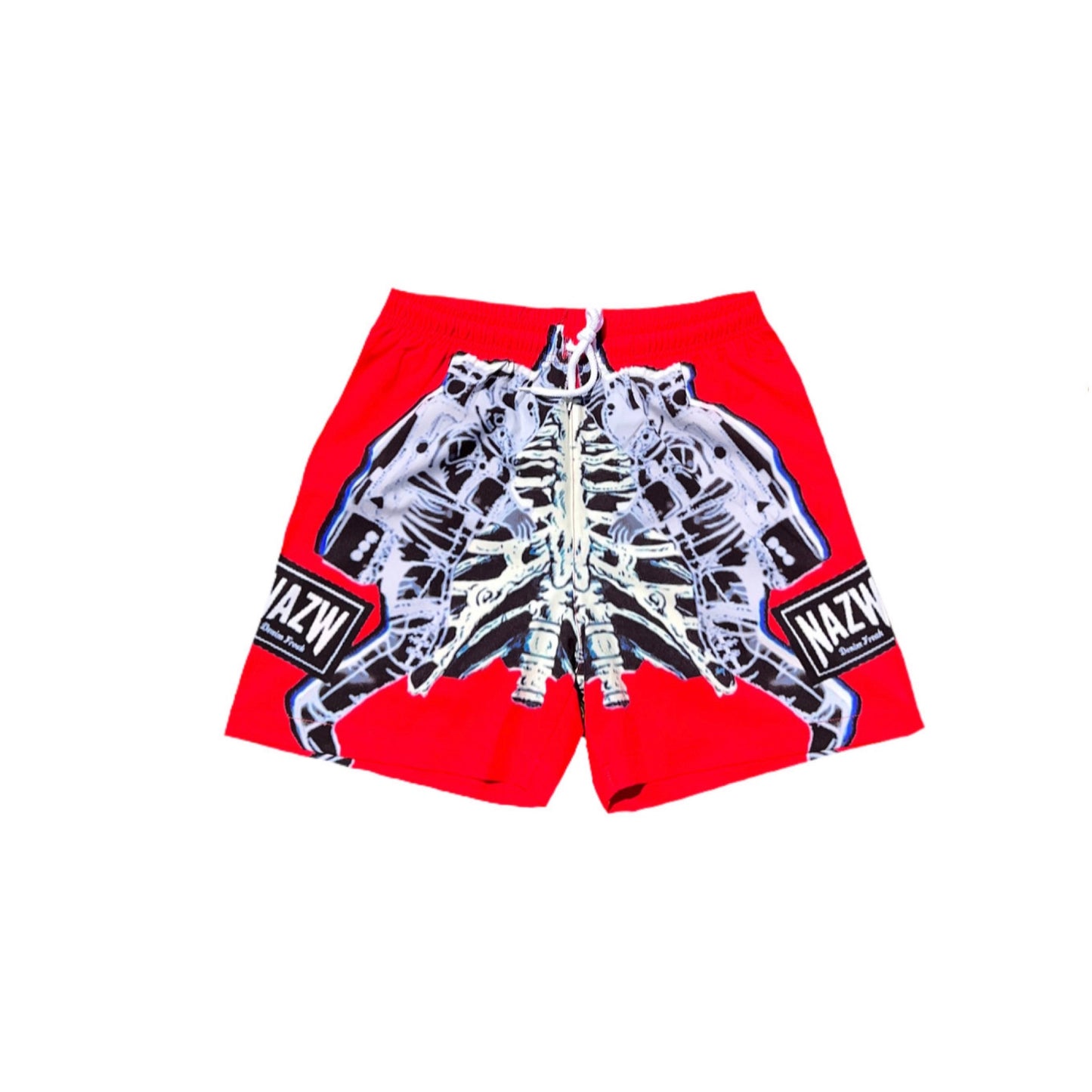 Red Astro Shorts